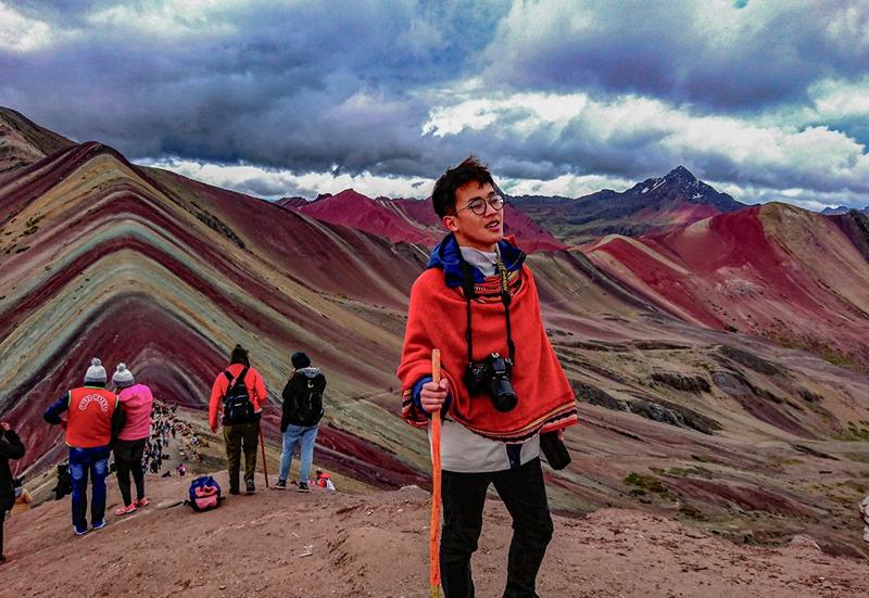 Montaña arcoíris por Pitumarca – foto de tour en Cusco